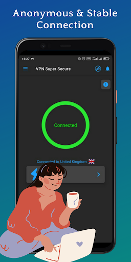 VPN Super - Secure VPN Proxy Zrzut ekranu 1