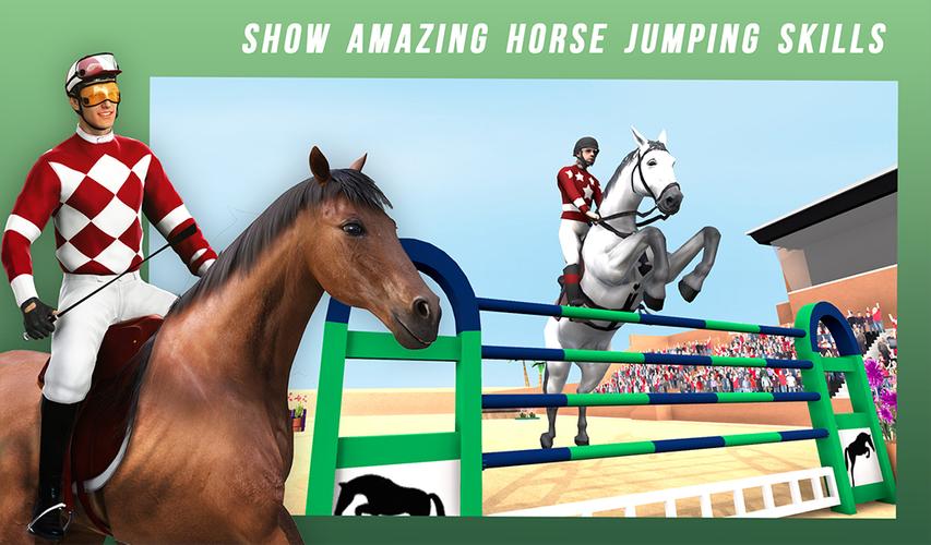Horse Show Jump: Horse Games Captura de pantalla 3