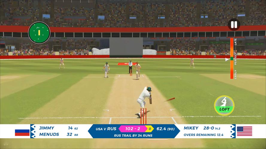 Real T20 Cricket Games 2023 Captura de pantalla 3