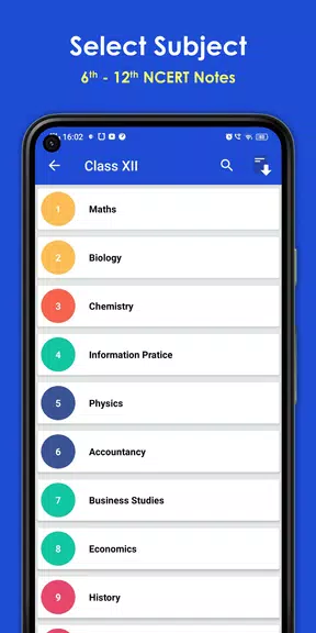 Class 12 to 6 Notes應用截圖第2張