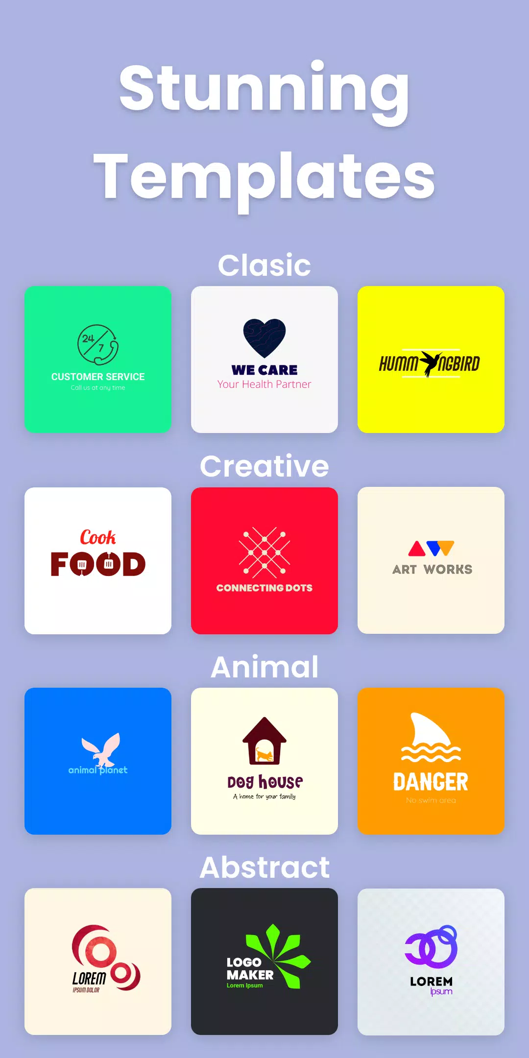 Logoshop - Logo Maker Free & Graphic Design App Screenshot 0