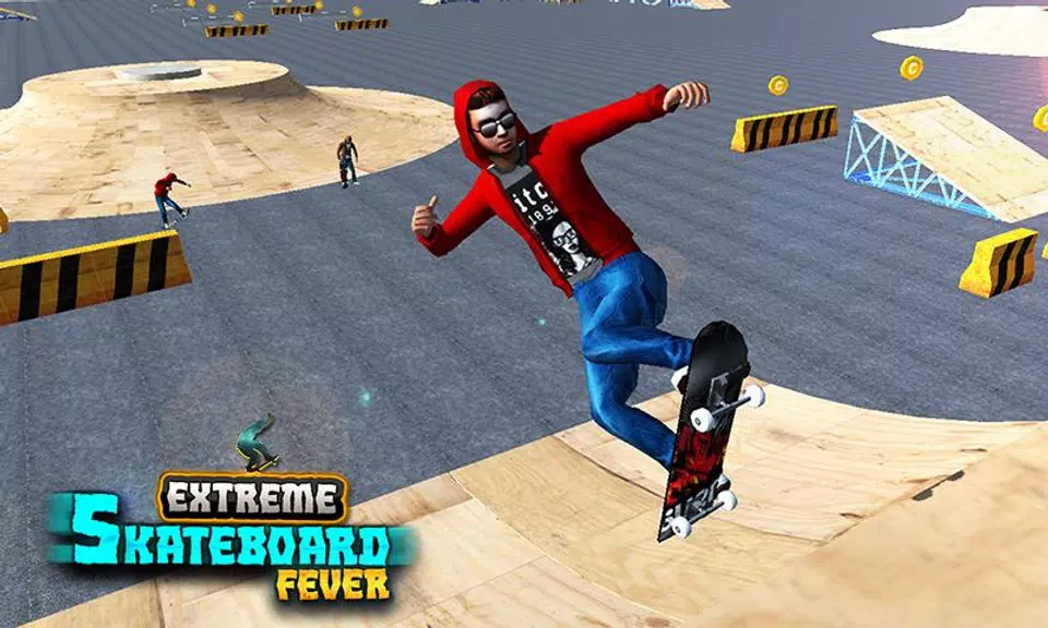 Schermata Touch SkateBoard: Skate Games 3