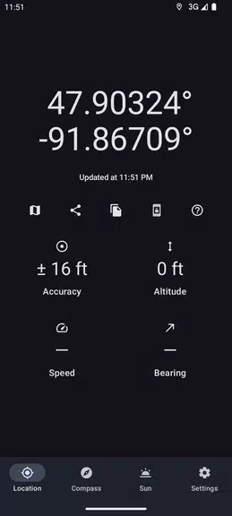 Positional GPS, Compass, Solar Capture d'écran 3