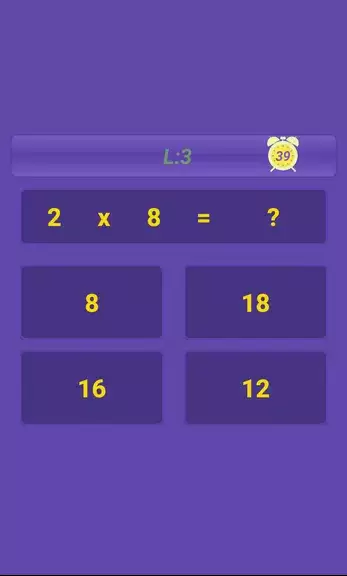 Multiplication Table: Math Captura de pantalla 2