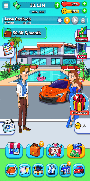 Mr.Billion: Idle Rich Tycoon Ảnh chụp màn hình 1