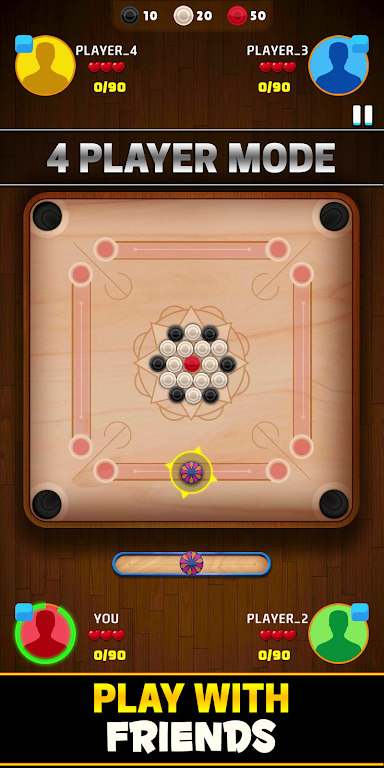 Carrom Offline : Pool City Tangkapan skrin 0