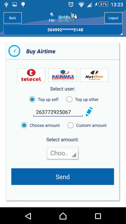 FBC Mobile Banking ภาพหน้าจอ 2