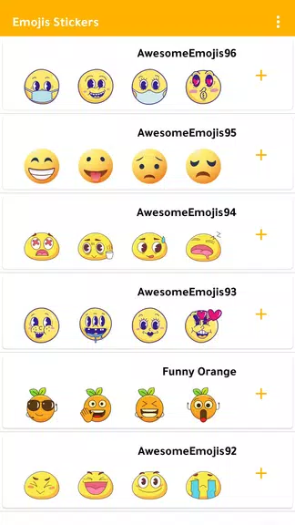 Emoji Stickers WASticker スクリーンショット 0