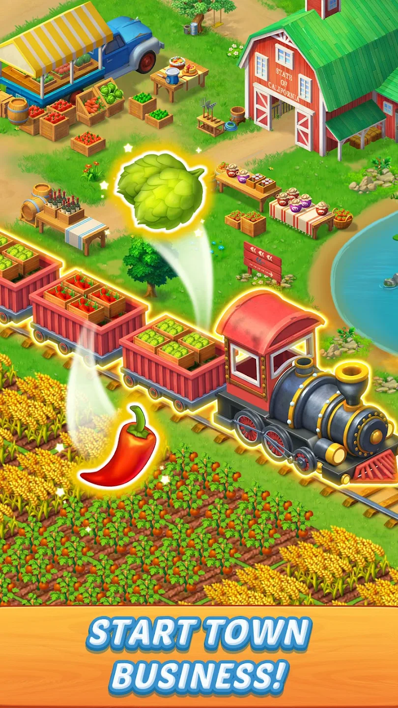 Solitaire Farm Adventure Games ภาพหน้าจอ 2