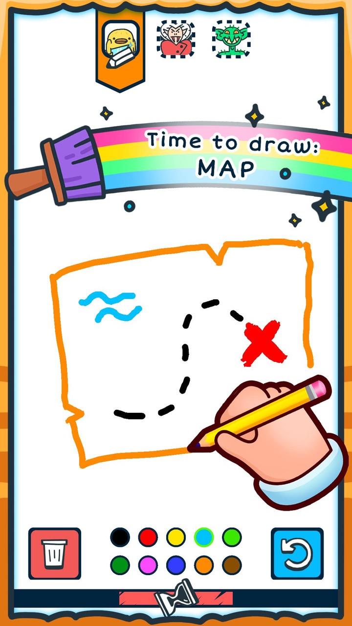 Draw and Guess - Multiplayer ภาพหน้าจอ 0