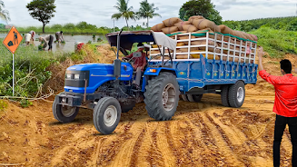 Cargo Tractor Trolley Game 22 Capture d'écran 1