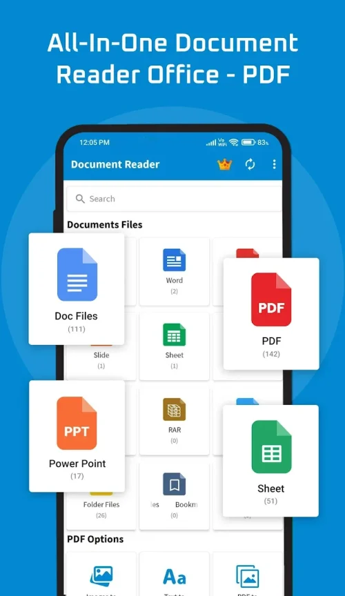 Document Reader ภาพหน้าจอ 0