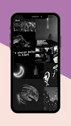 Black Aesthetic Wallpaper 스크린샷 0