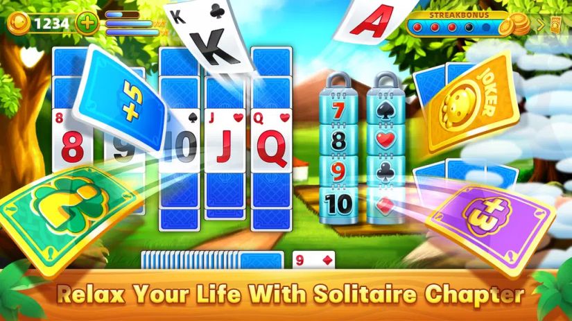 Solitaire Chapters - Solitaire स्क्रीनशॉट 1