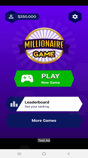 Millionaire Game - Trivia Quiz Capture d'écran 2