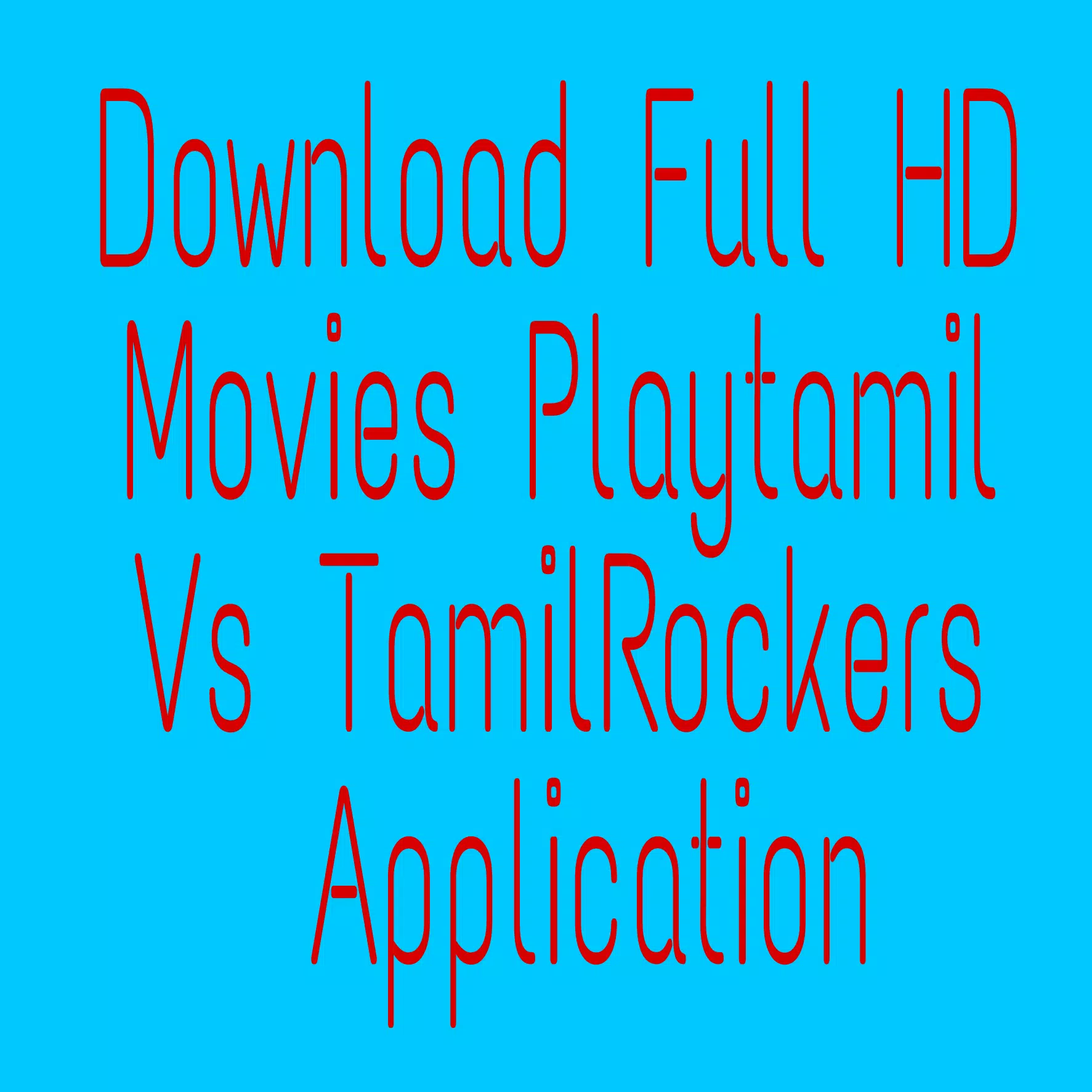 PlayTamil Vs TamilRockers-HD Movies 스크린샷 1