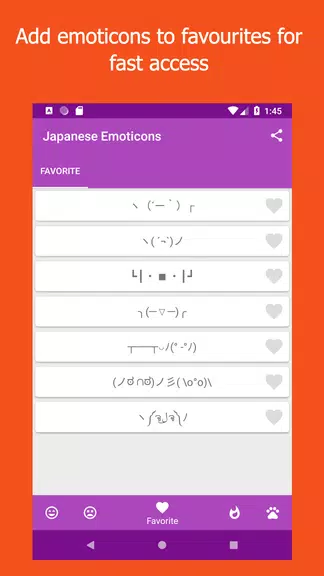 Kikko - Japanese Emoticons Kao 스크린샷 0