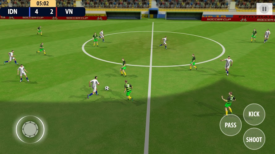 Soccer Hero: Football Game Capture d'écran 1