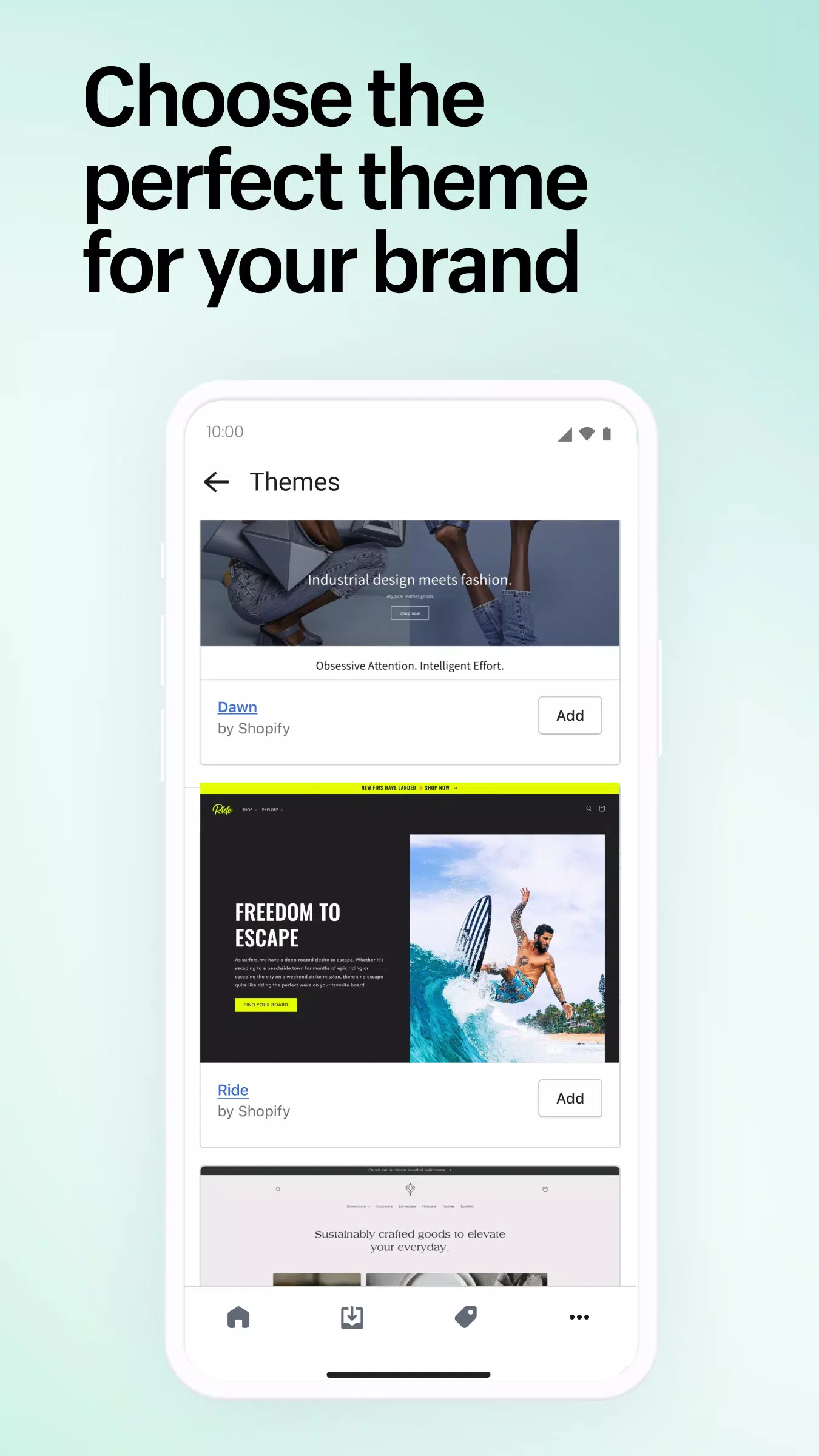 Shopify - 独自のネットショップ スクリーンショット 2
