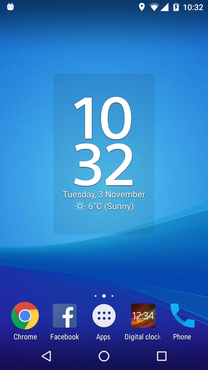 Digital Clock & Weather Widget应用截图第2张