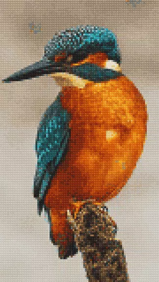 Cross stitch pixel art game Ekran Görüntüsü 3