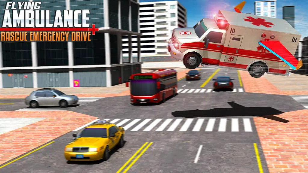 Flying Ambulance Rescue Drive 스크린샷 3