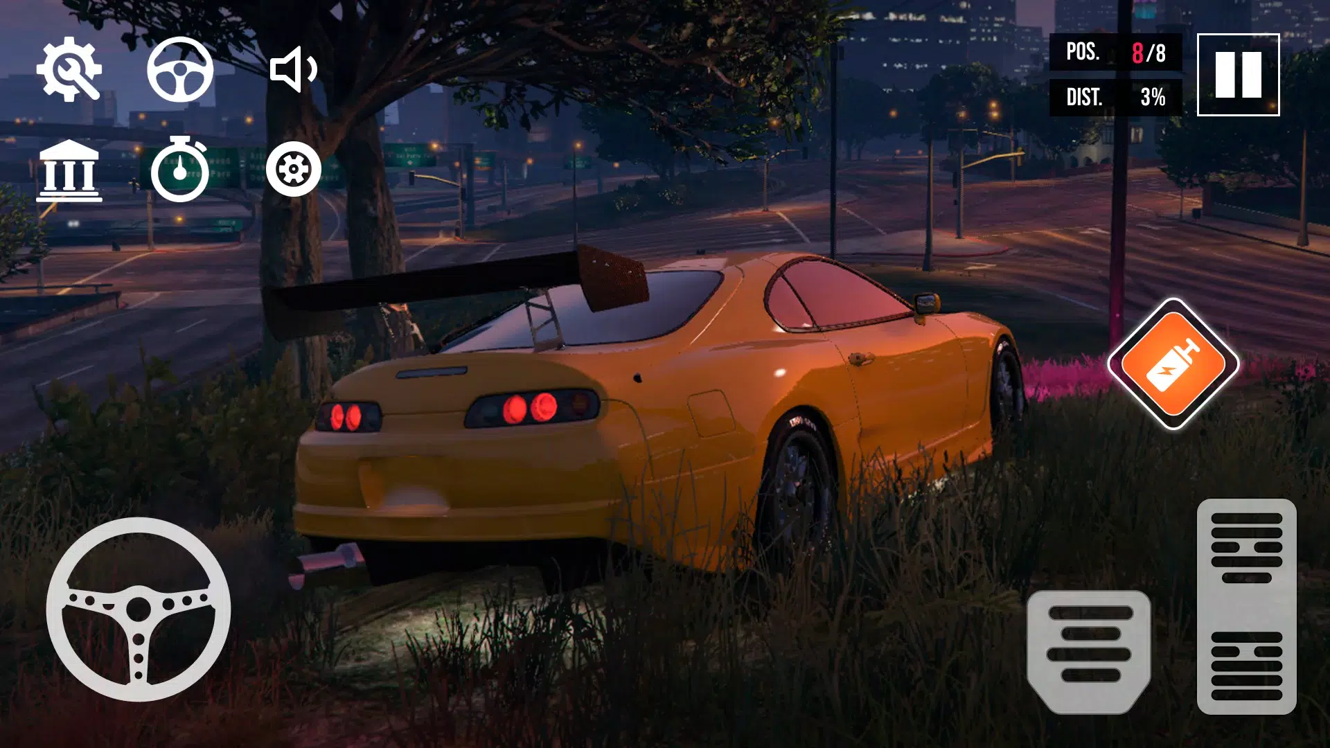 Supra Car Driving Simulator GT ภาพหน้าจอ 2