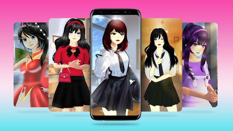 Sakura School Wallpaper & Live Screenshot 2