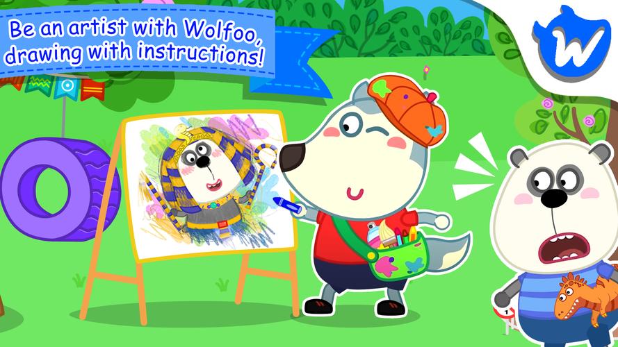Wolfoo World Educational Games应用截图第0张