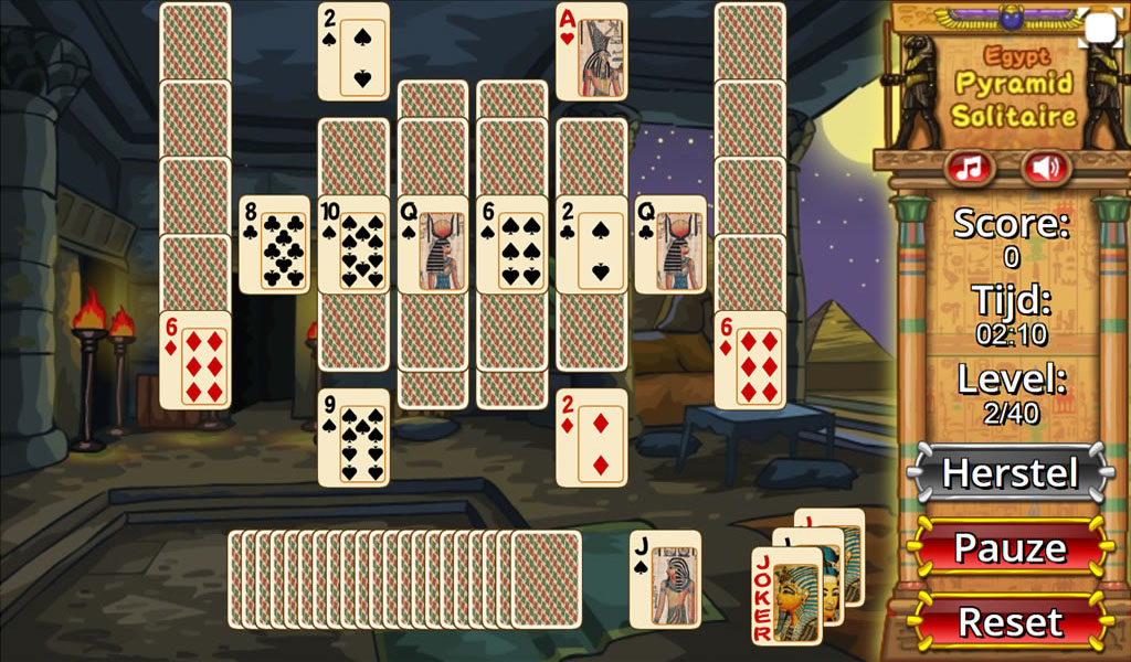 Egypt Pyramid Solitaire ဖန်သားပြင်ဓာတ်ပုံ 3