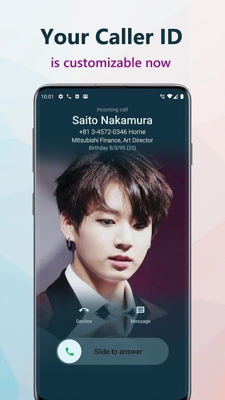 Schermata True Phone 1