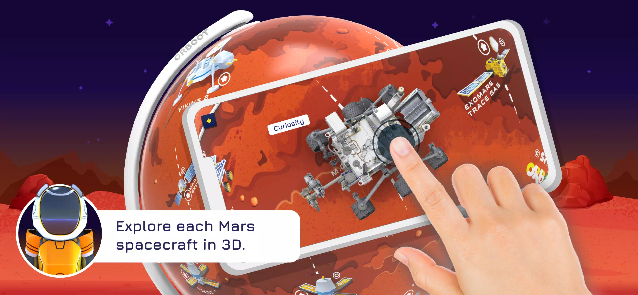 Orboot Mars AR by PlayShifu স্ক্রিনশট 1