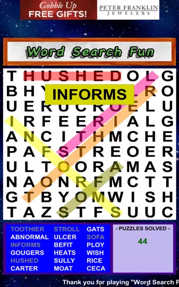 Word Search Scramble Word Find Screenshot 3