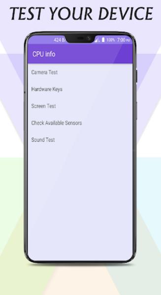 CPU-Z : Device & System info for Android™ スクリーンショット 2