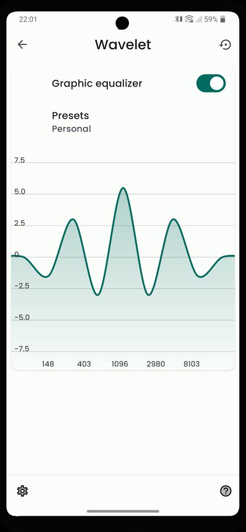 Wavelet: headphone specific EQ スクリーンショット 3