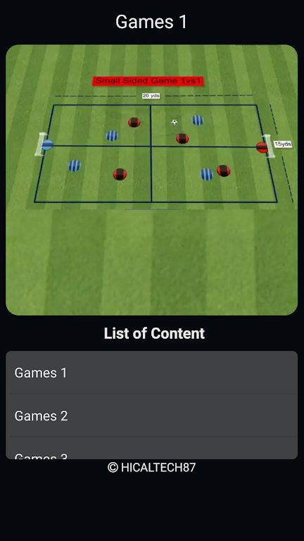 Football Small Sided Games Screenshot 1