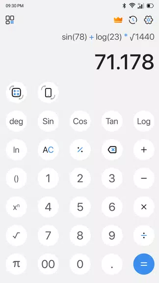 Simple Calculator for Android Captura de pantalla 1