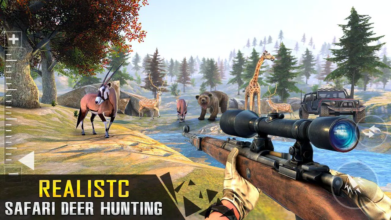 Safari Deer Hunting: Gun Games Captura de tela 3