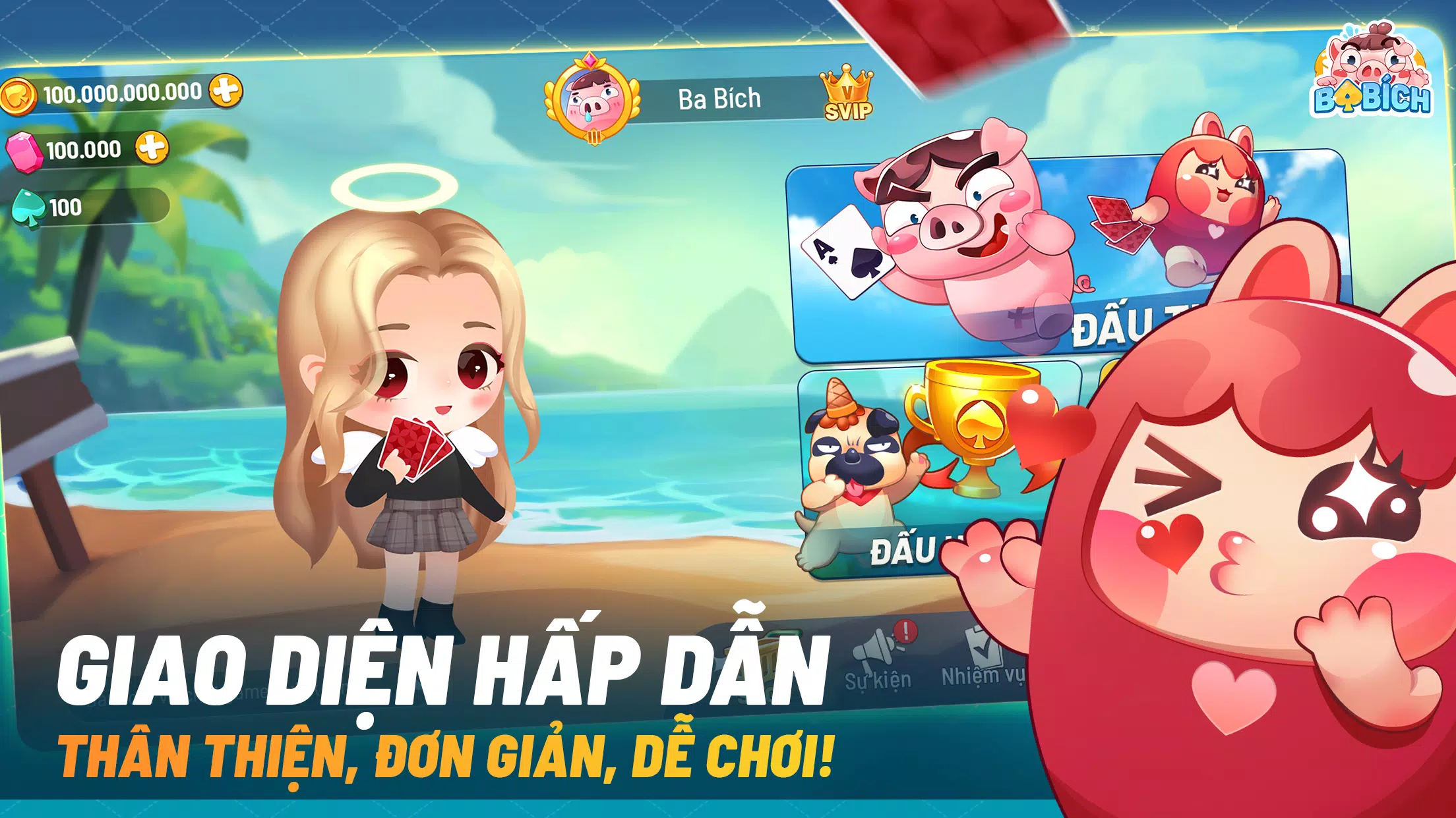 Schermata Ba Bich - Tien Len Mien Nam 0