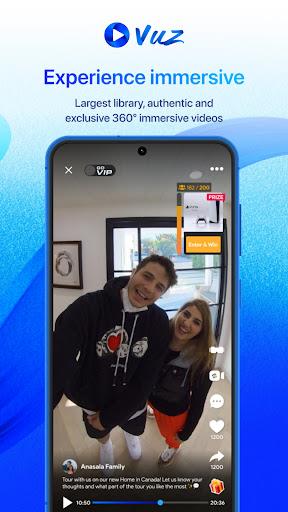 VUZ: Live 360 VR Videos Captura de pantalla 2