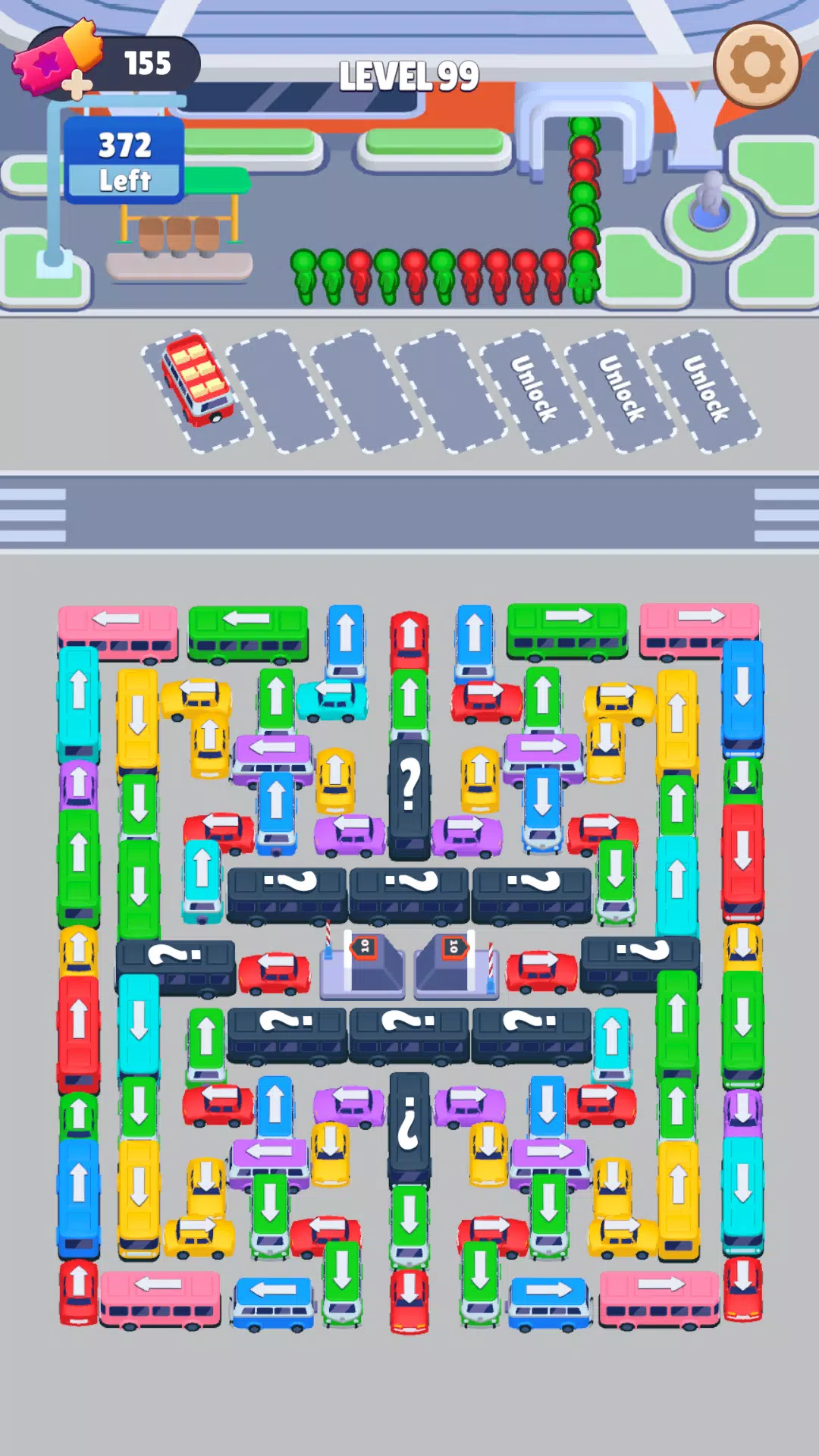 Bus Sort: Car Parking Jam Tangkapan skrin 2