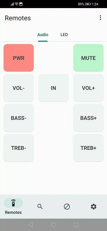 IrCode Finder Universal Remote Screenshot 2