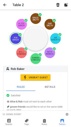 Table Tailor: Seating Planner Zrzut ekranu 2