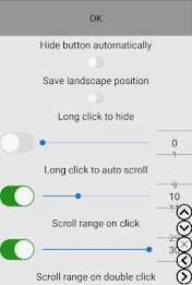 Always visible scroll button स्क्रीनशॉट 0