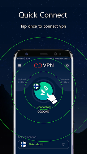 OD VPN - Fast & Stable Server Captura de pantalla 2