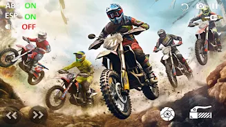 Motocross Beach Bike Games 3D Tangkapan skrin 0