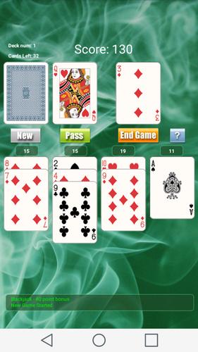 21 Solitaire Game Capture d'écran 0