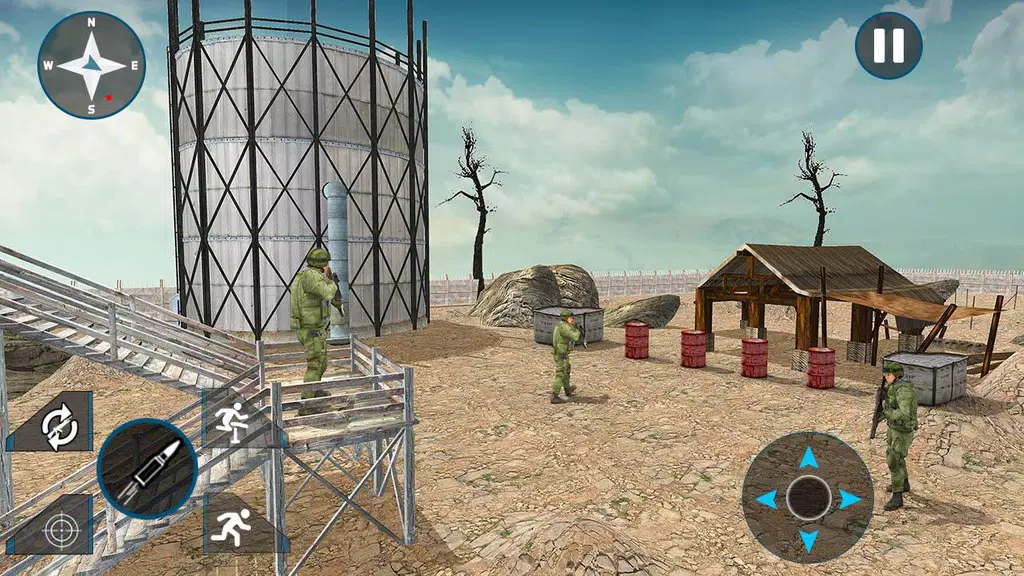 Army Sniper Desert 3D Shooter 2019 Zrzut ekranu 0