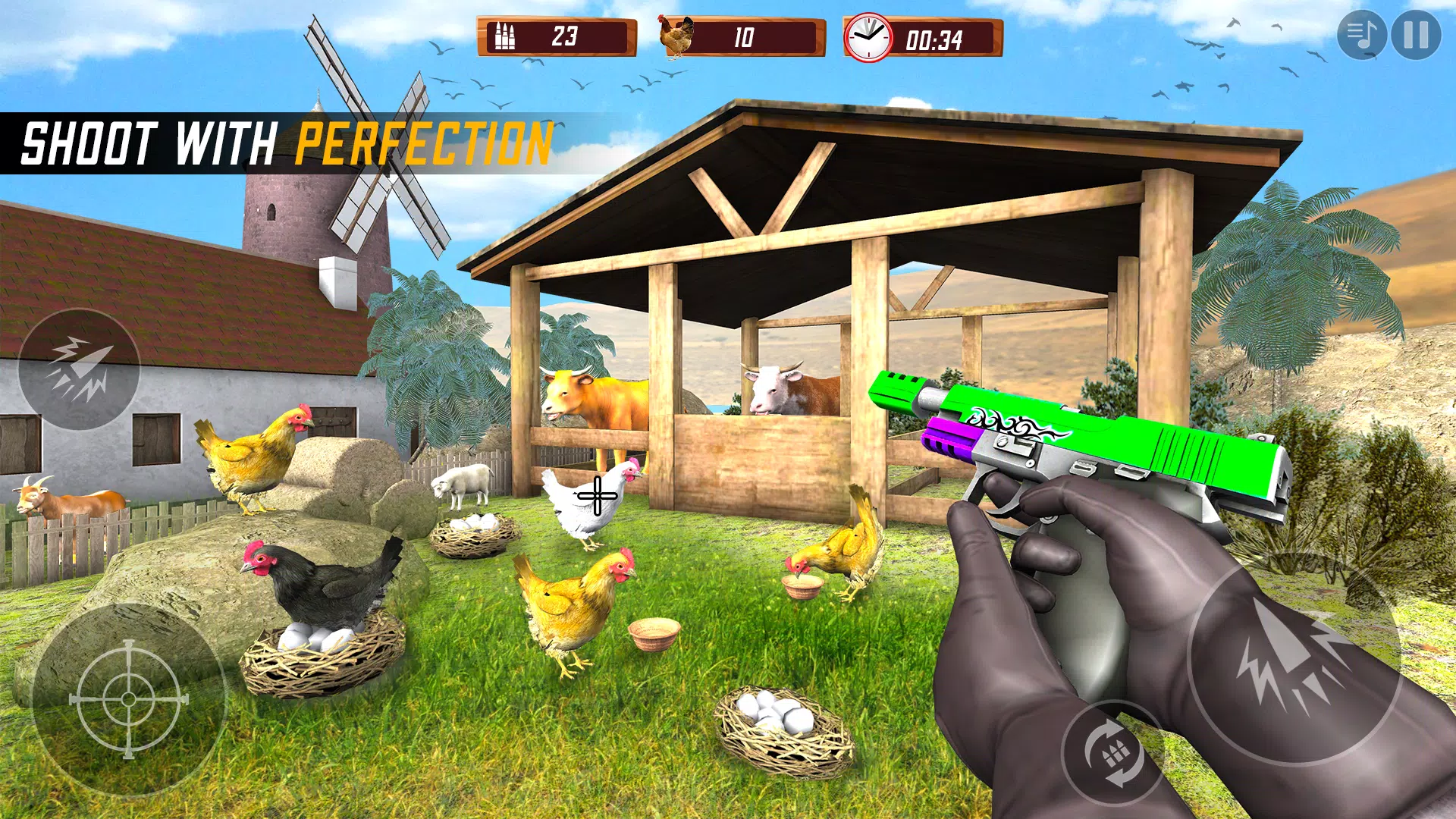 Chicken Shooting 3D Hunt Games應用截圖第0張