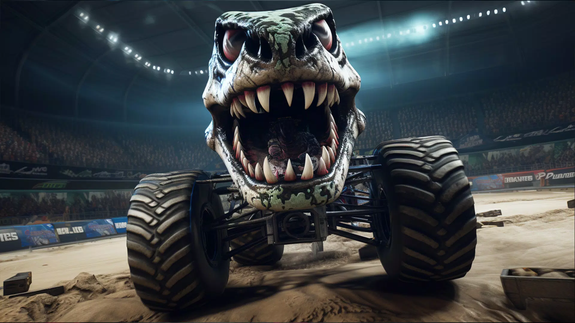 Crazy Monster Truck Games Schermafbeelding 3